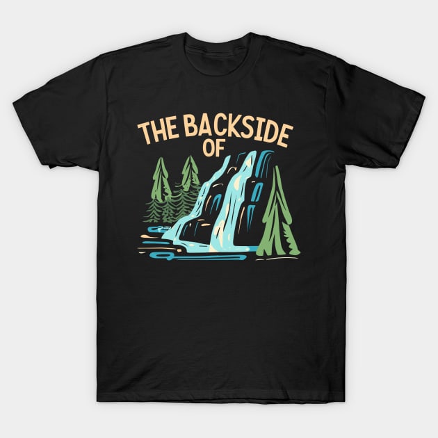 The back side of water T-Shirt by InspiredByTheMagic